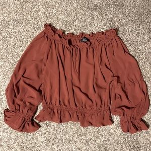 Vici XL frill boho blouse